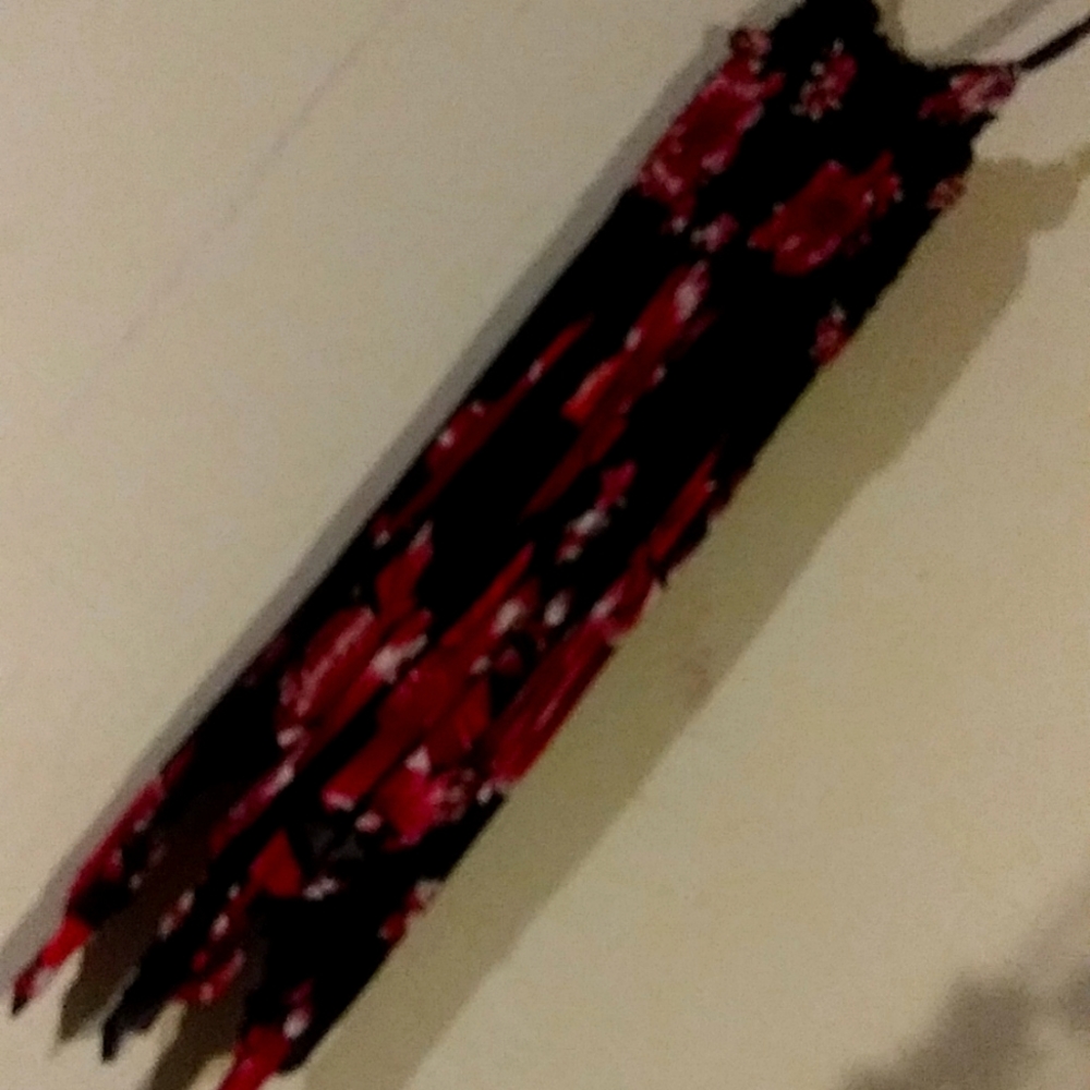 Summer dress with thin straps